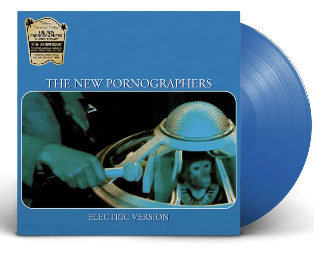 The New Pornographers - Electric Version (20th Anniversary Limited Edition Opaque Blue Vinyl)