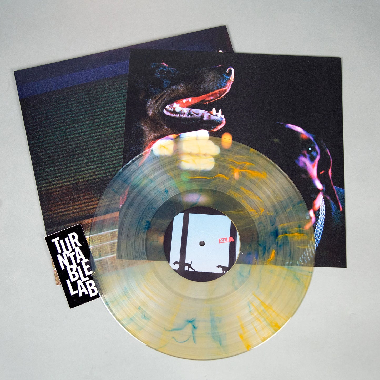 Overmono - Pure Devotion (Orange & Blue Swirl Vinyl) [175/300]