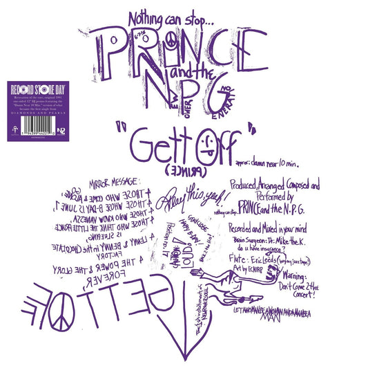 Prince & The New Power Generation - Gett Off [RSD BF 2023]