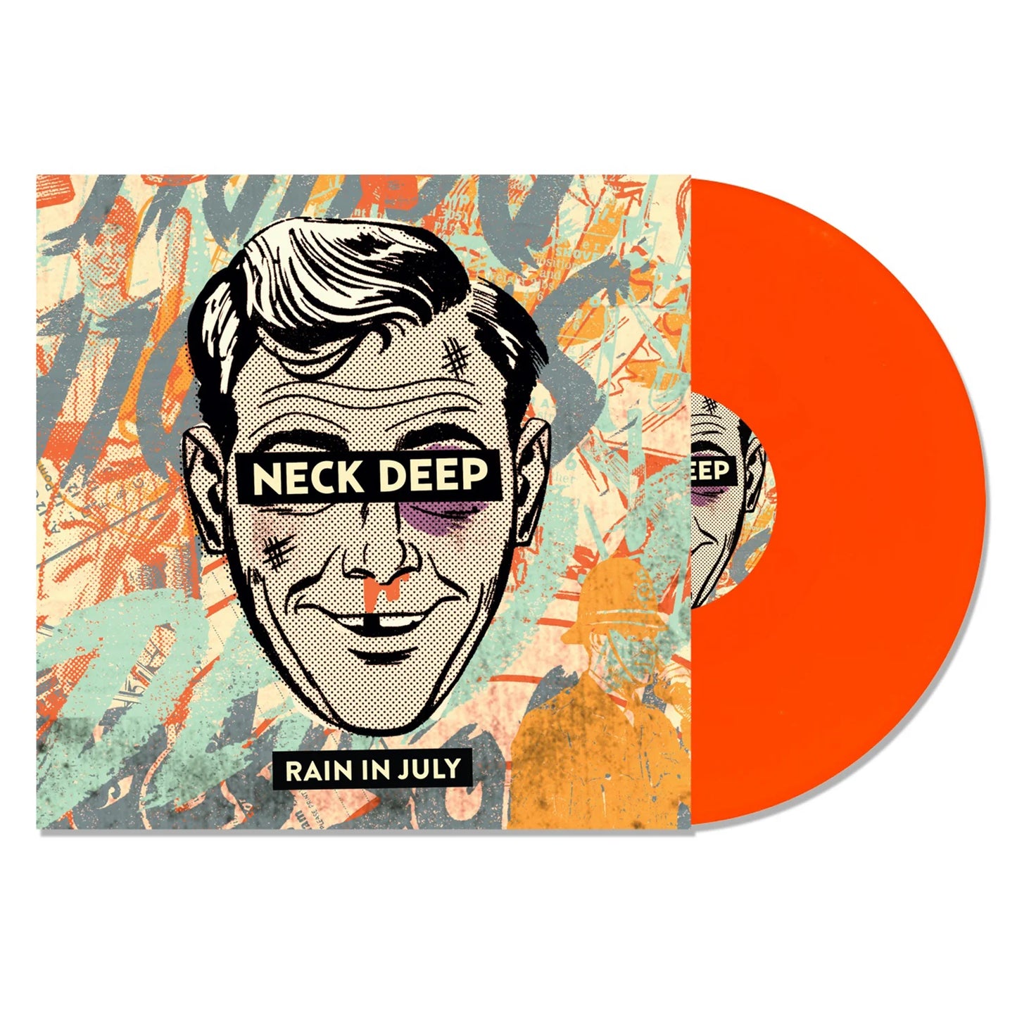 Neck Deep - Rain In July (10th Anniversary Orange Vinyl)