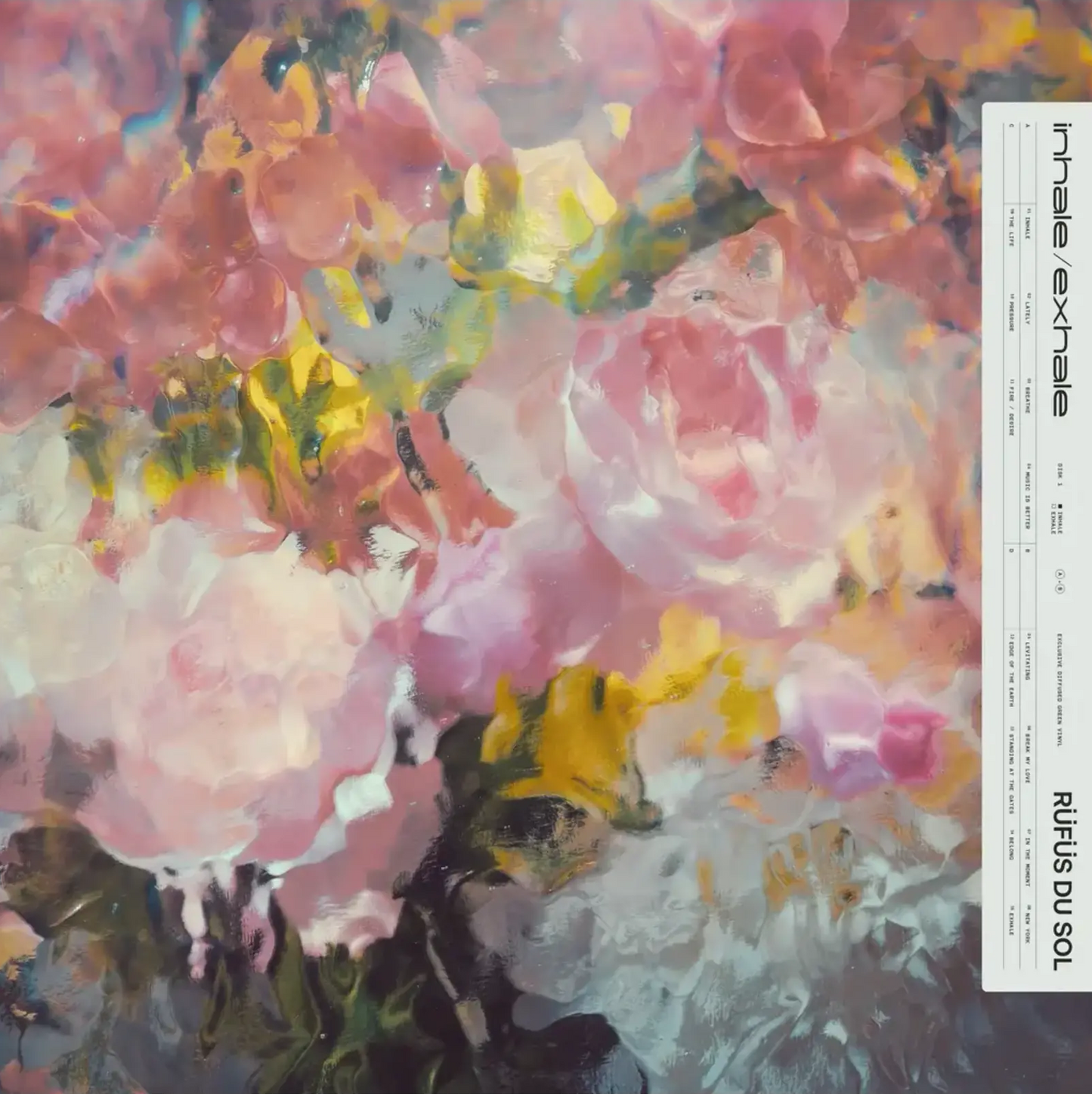 Rufus Du Sol - Inhale / Exhale (Diffused Green Vinyl)