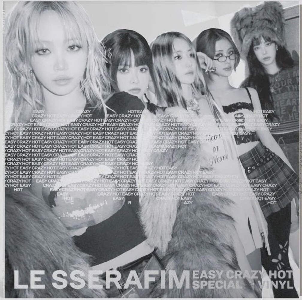 Le Sserafim - Easy Crazy Hot (Silver White Vinyl)