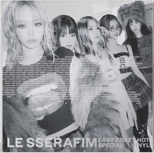 Le Sserafim - Easy Crazy Hot (Silver White Vinyl)