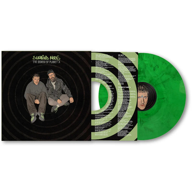 Sleaford Mods - The Demise Of Planet X (Neon Green Marbeled Vinyl)