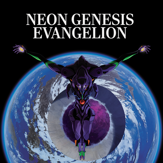 Shiro Sagisu - Neon Genesis Evangelion (Blue Translucent w/ Black Smoke Vinyl)