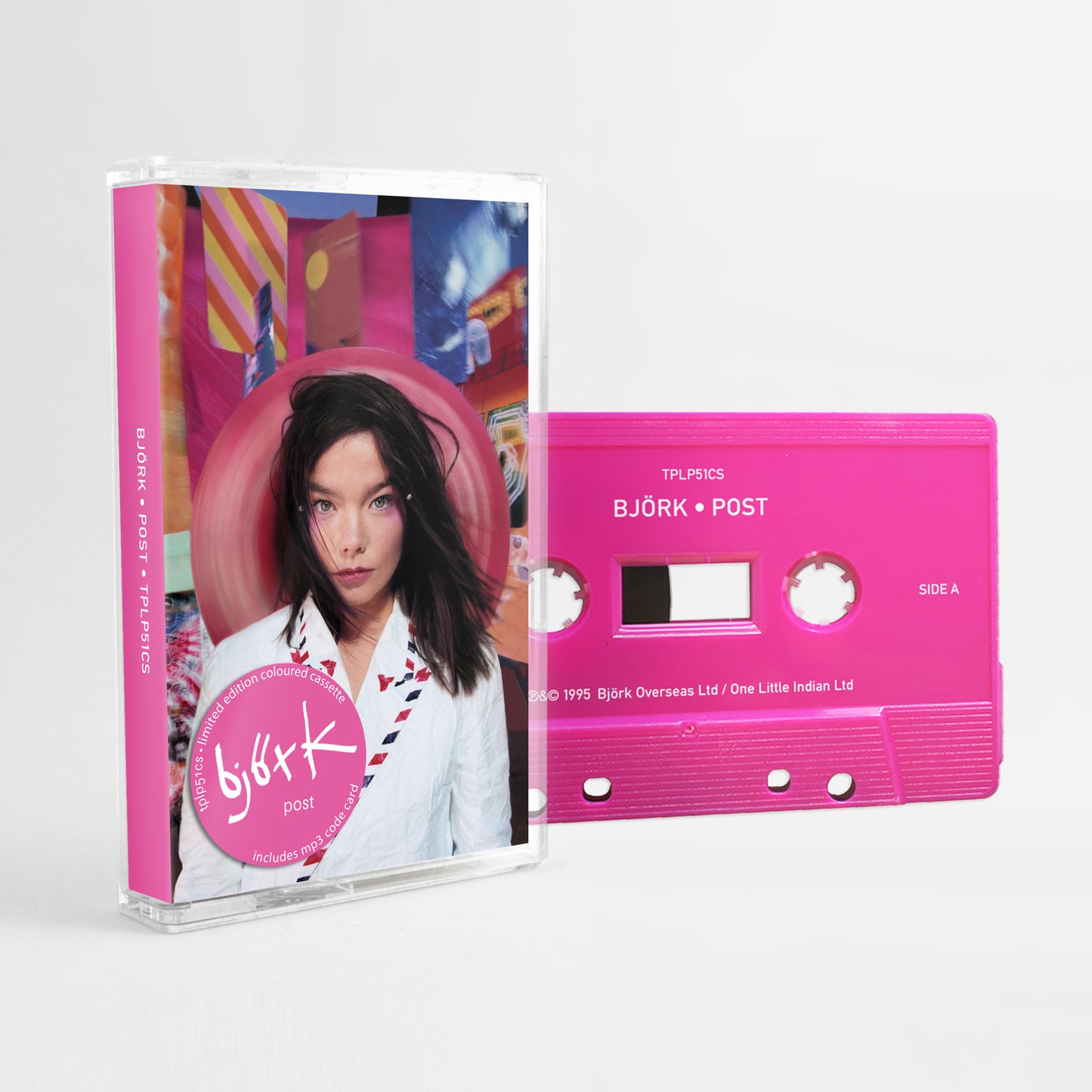 Bjork - Post (Pink Colored Cassette Shell) [Cassette]