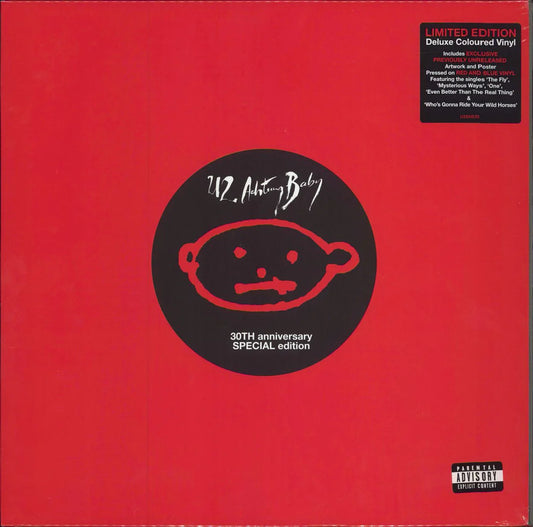 U2 - Achtung Baby (30th Anniversary Edition, Red & Blue Vinyl)