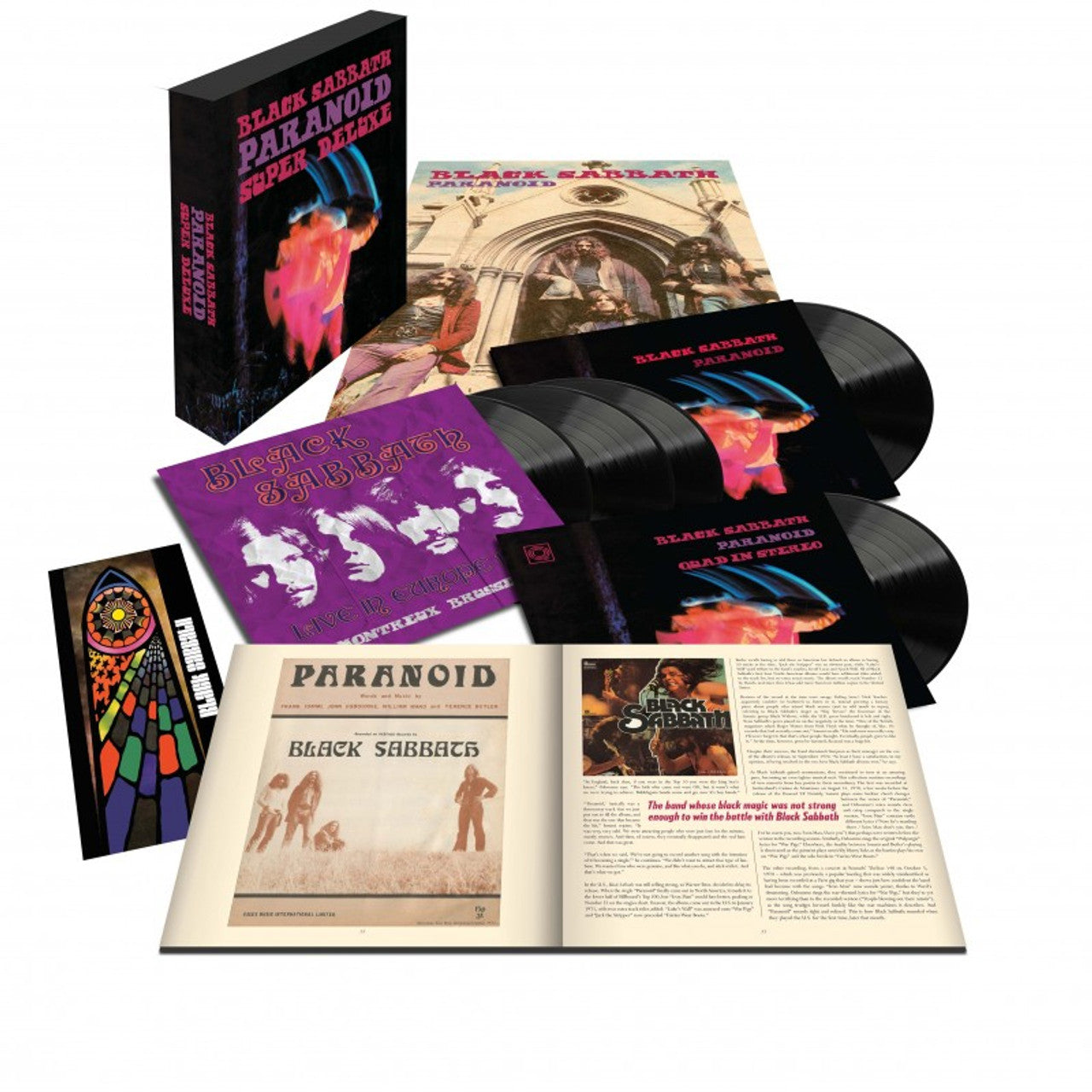 Black Sabbath - Paranoid (Super Deluxe Edition) [5LP Boxset]