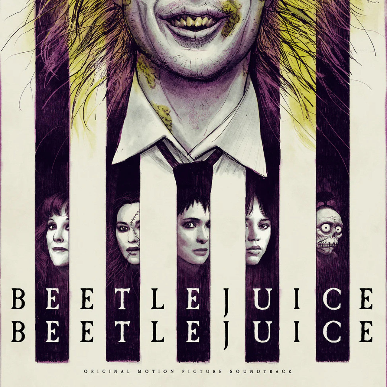 Various Artist - Beetlejuice Beetlejuice (Purple & White Smoke & Neon Green)