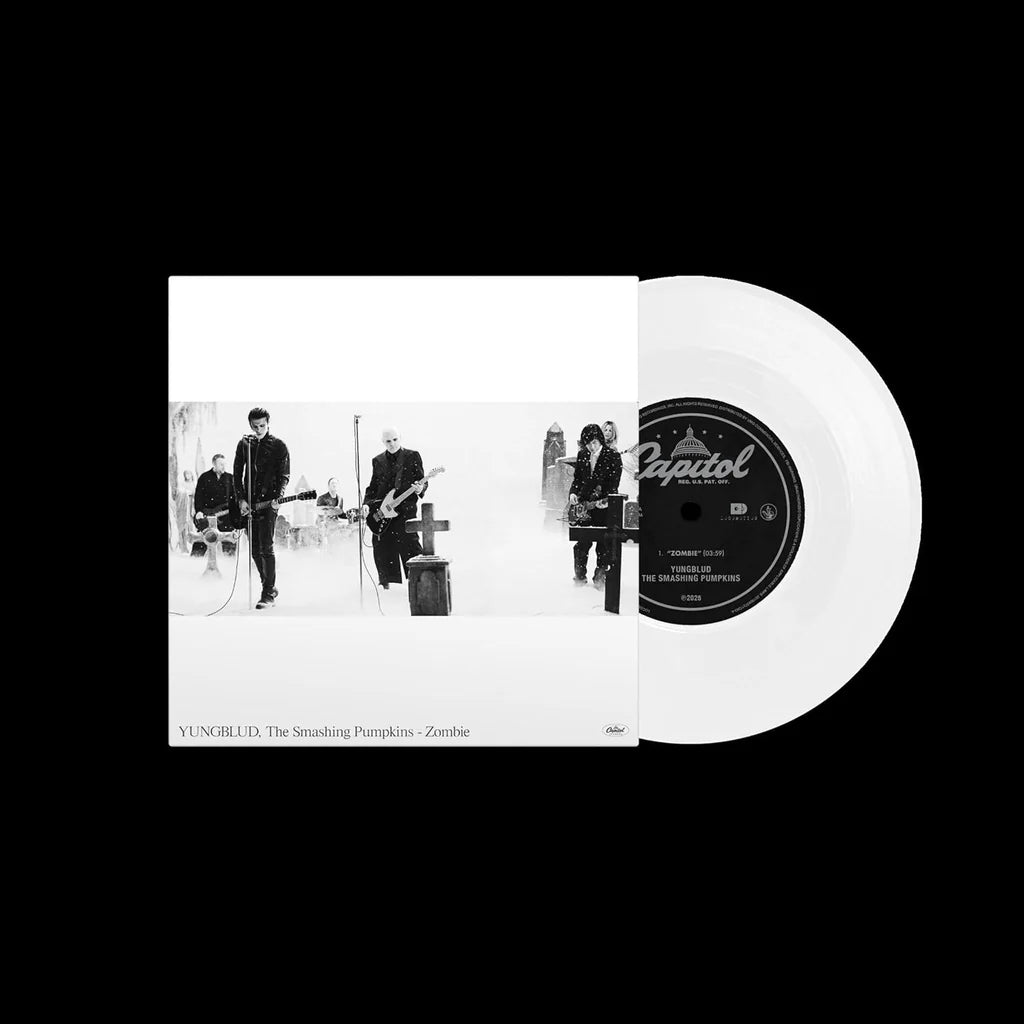 Yungblud and The Smashing Pumpkins - Zombies (7", White Vinyl)