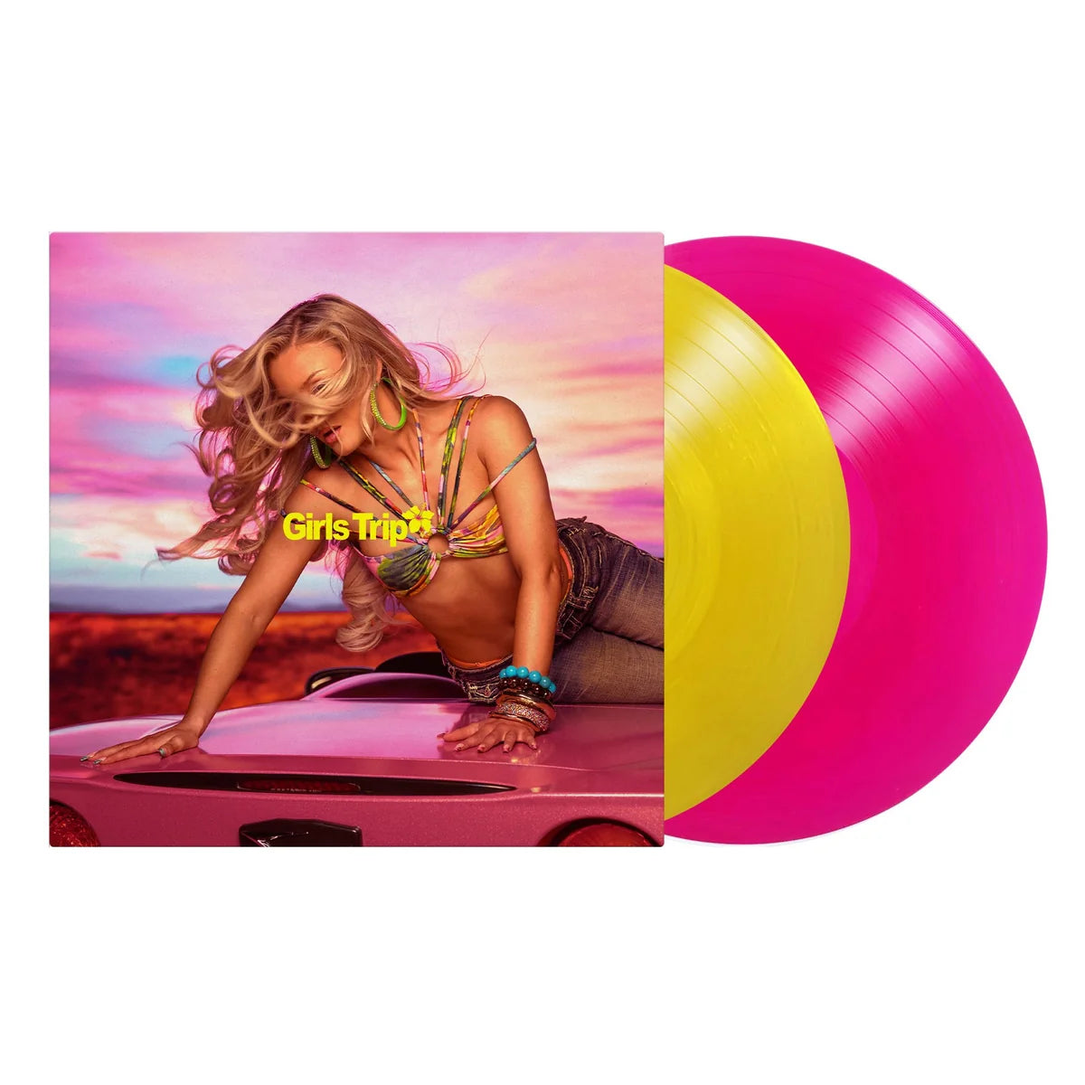 Zara Larsson - Midnight Sun: Girls Trip (Crystal Golden Yellow & Fuchsia Vinyl)