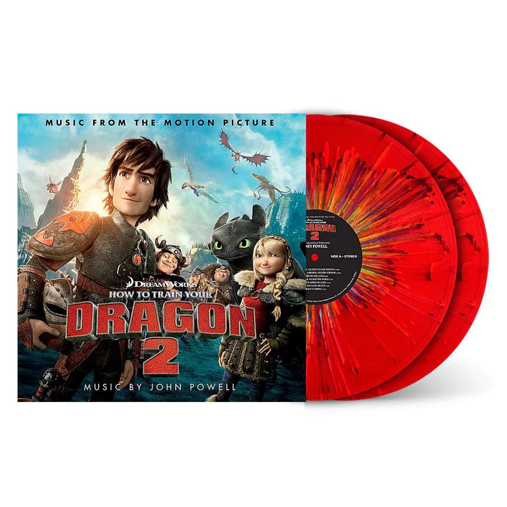 John Powell - How To Train Your Dragon 2 (Red Multicolor Splatter Vinyl) [RSD 2023]