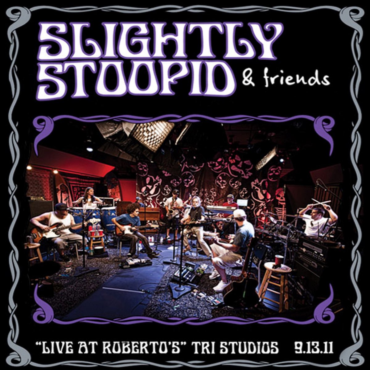 Slightly Stoopid Slightly Stoopid & Friends - "Live At Roberto's" TRI Studios 9.13.11 (Deep Purple & Black Smoke Vinyl)