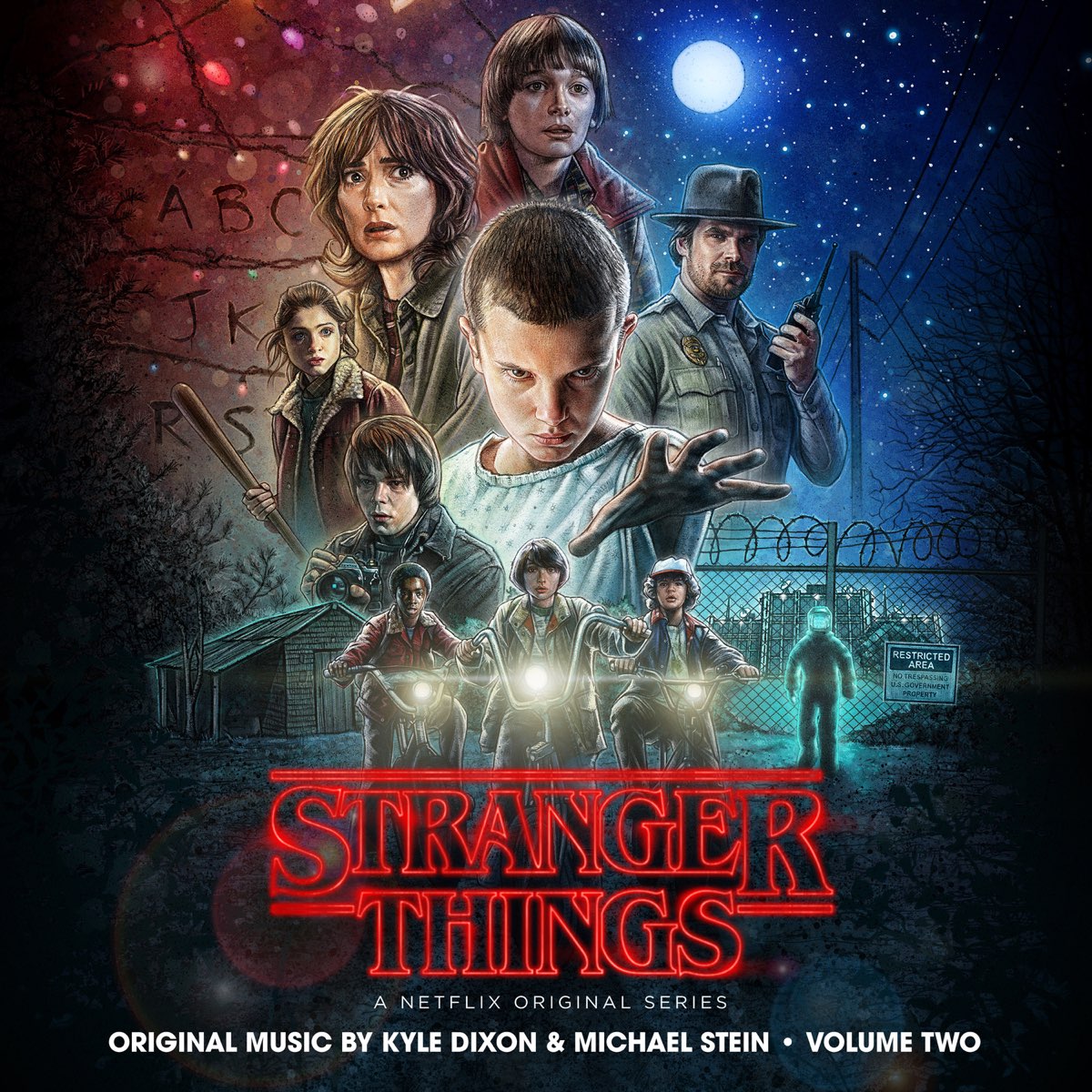 Kyle Dixon & Michael Stein - Stranger Things Volume Two (Upside Down Inter-Dimensional Blue' Vinyl)