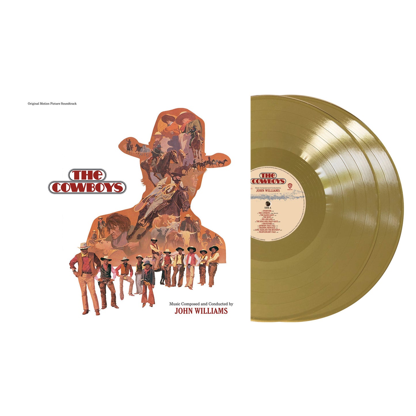 John Williams - The Cowboys (50th Anniversary Gold Vinyl) (RSD)