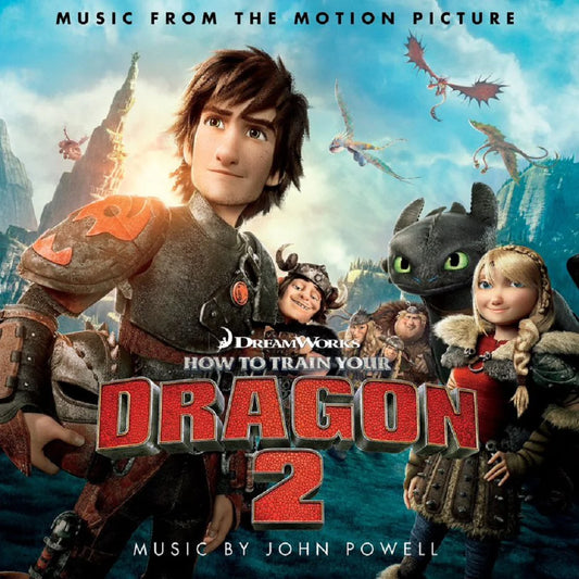 John Powell - How To Train Your Dragon 2 (Red Multicolor Splatter Vinyl) [RSD 2023]