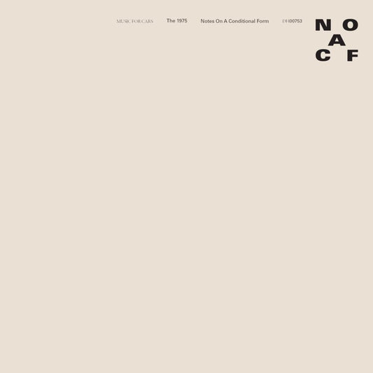 The 1975 - Notes On a Conditional Form (Clear Vinyl)