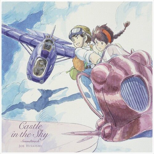 Joe Hisaishi - Castle In The Sky: Laputa (Original USA Version Soundtrack) [2LP] (Japanese import, first time on vinyl, remastered, etched side, gatefold, OBI strip, limited)