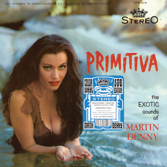 Martin Denny - Primitiva (Lagoon Blue Color Vinyl)