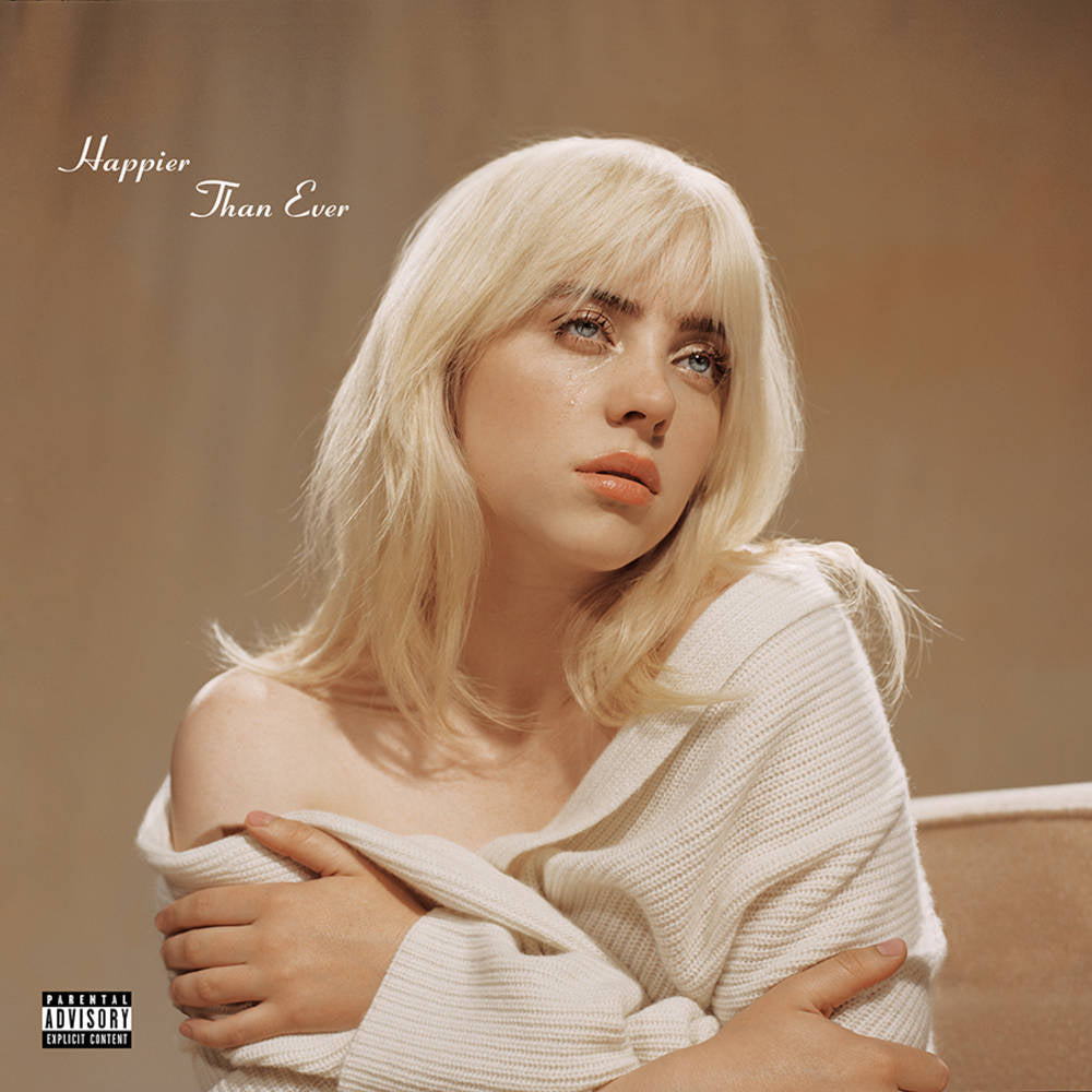 Billie Eilish - Happier Than Ever (Recycled Vinyl Random Color)