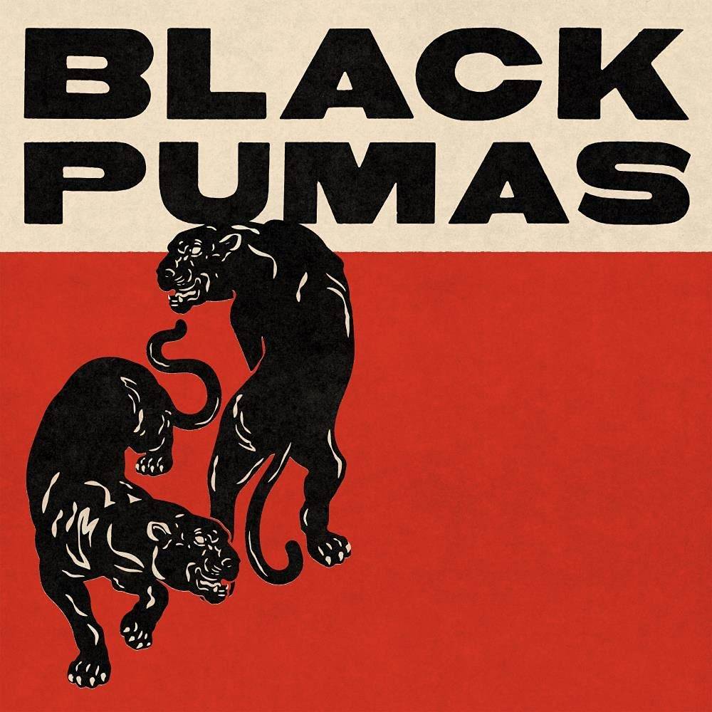 Black Pumas - Black Pumas (Deluxe Gold / Red Black Marble Vinyl)