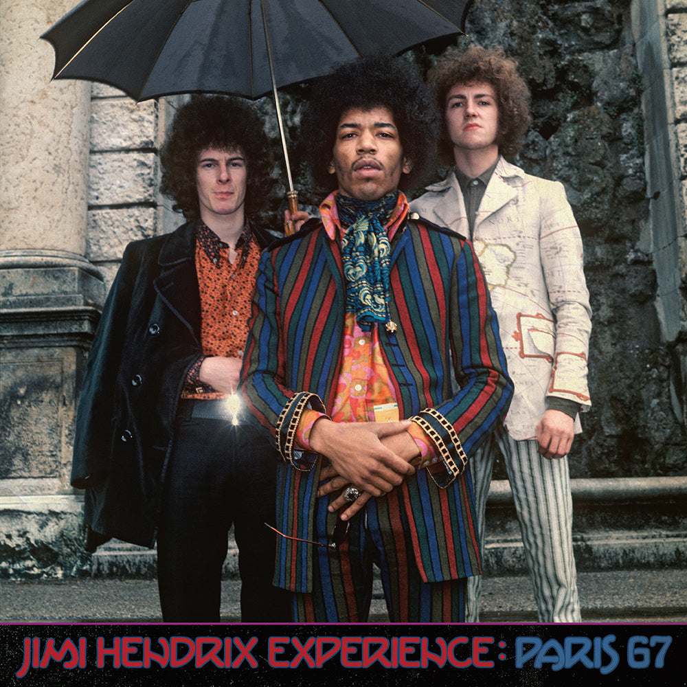 Jimi Hendrix Experience - Paris 67 (150G Blue & Red Mix Vinyl)
