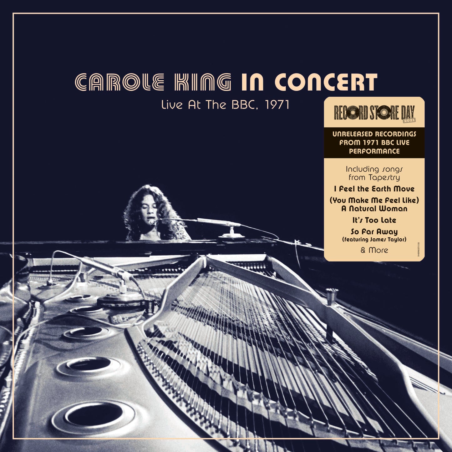 Carole King - In Concert Live At The BBC 1971 (RSD Black Friday)