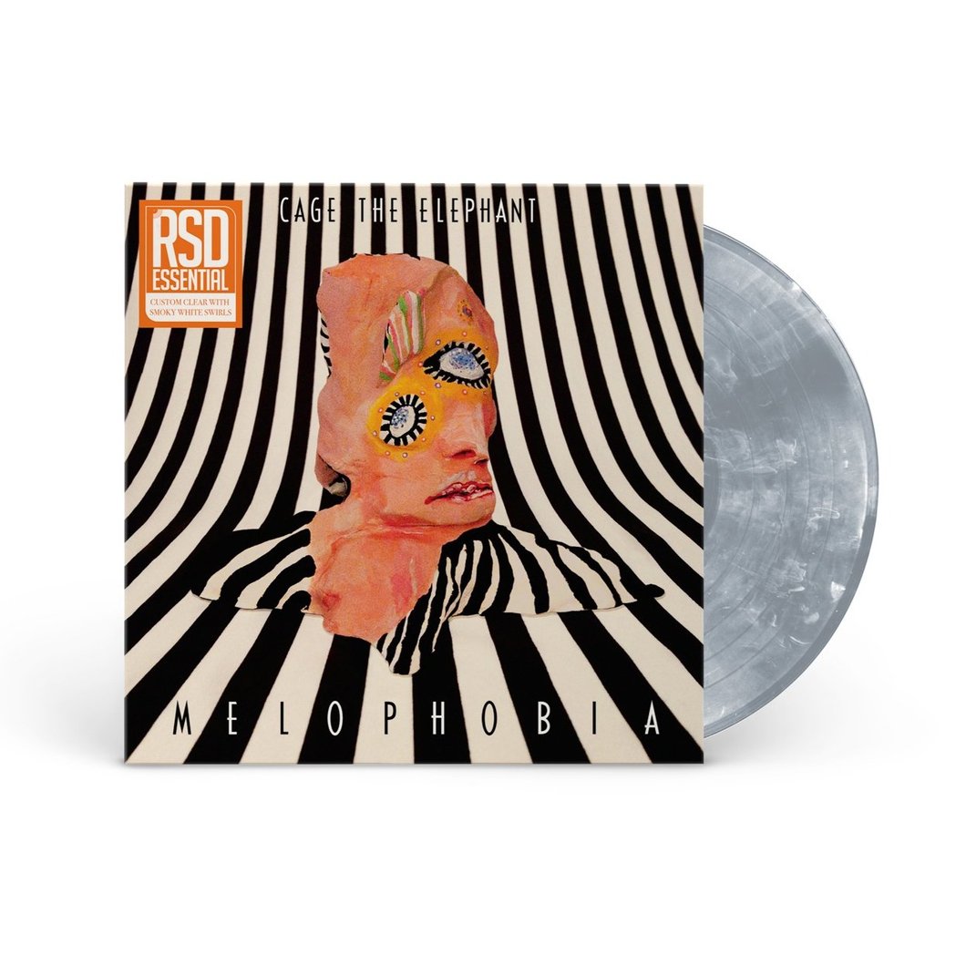 Cage The Elephant - Melophobia (Clear with White Smoky Swirls RSD Essentials Vinyl)