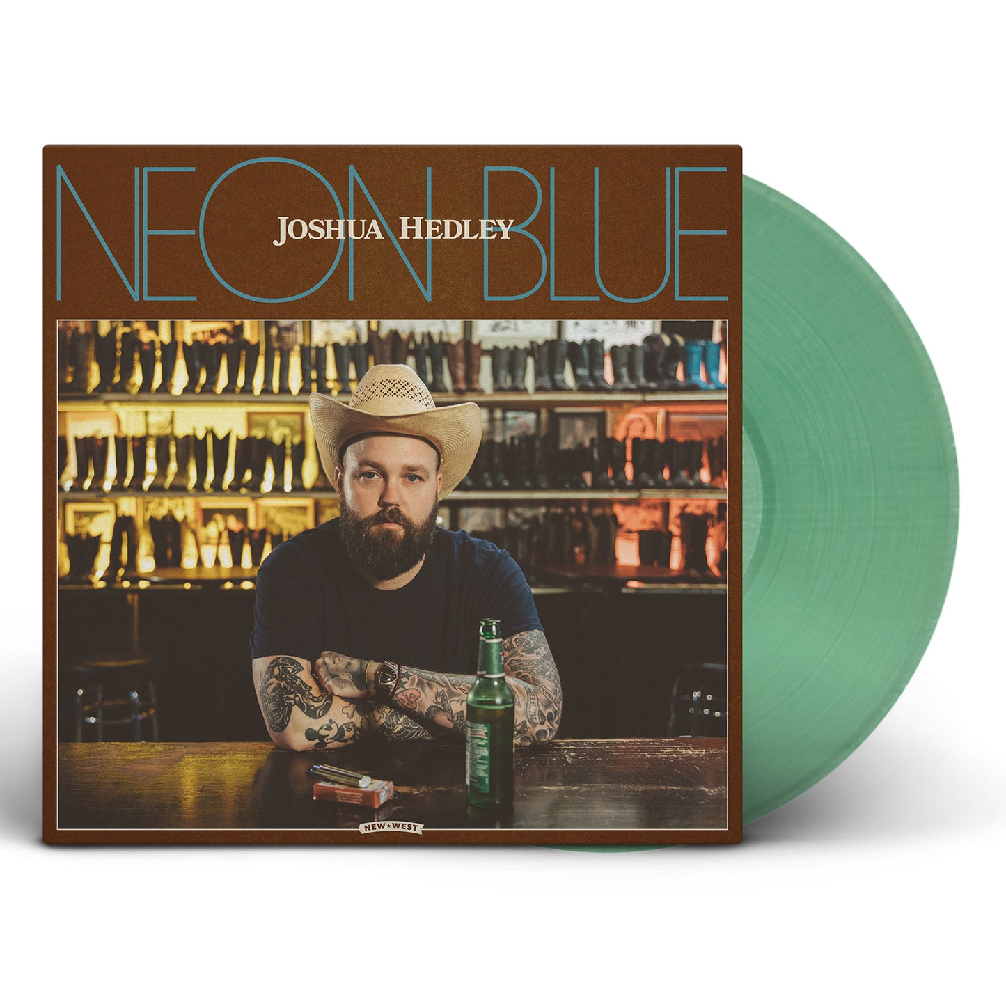 Joshua Hedley - Neon Blue (Coke Bottle Clear Vinyl, limited, indie-retail exclusive)