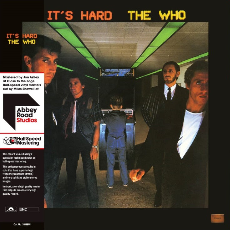 THE WHO - IT'S HARD (40TH ANNIVERSARY/2LP/ORANGE & YELLOW VINYL/HALF-SPEED)