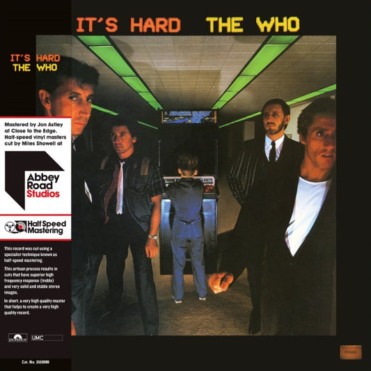 THE WHO - IT'S HARD (40TH ANNIVERSARY/2LP/ORANGE & YELLOW VINYL/HALF-SPEED)