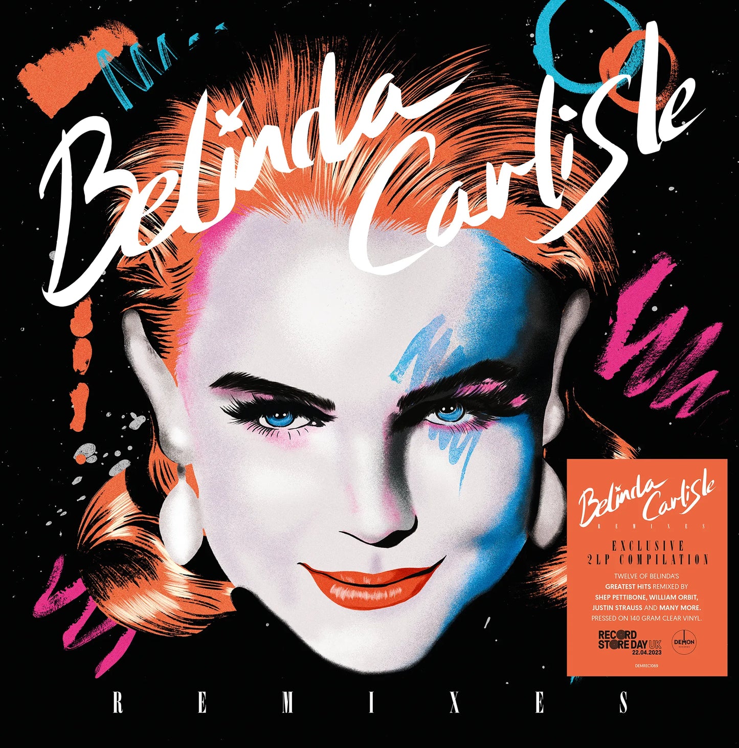 Belinda Carlisle - Remixed (Clear Vinyl) [RSD 2023]