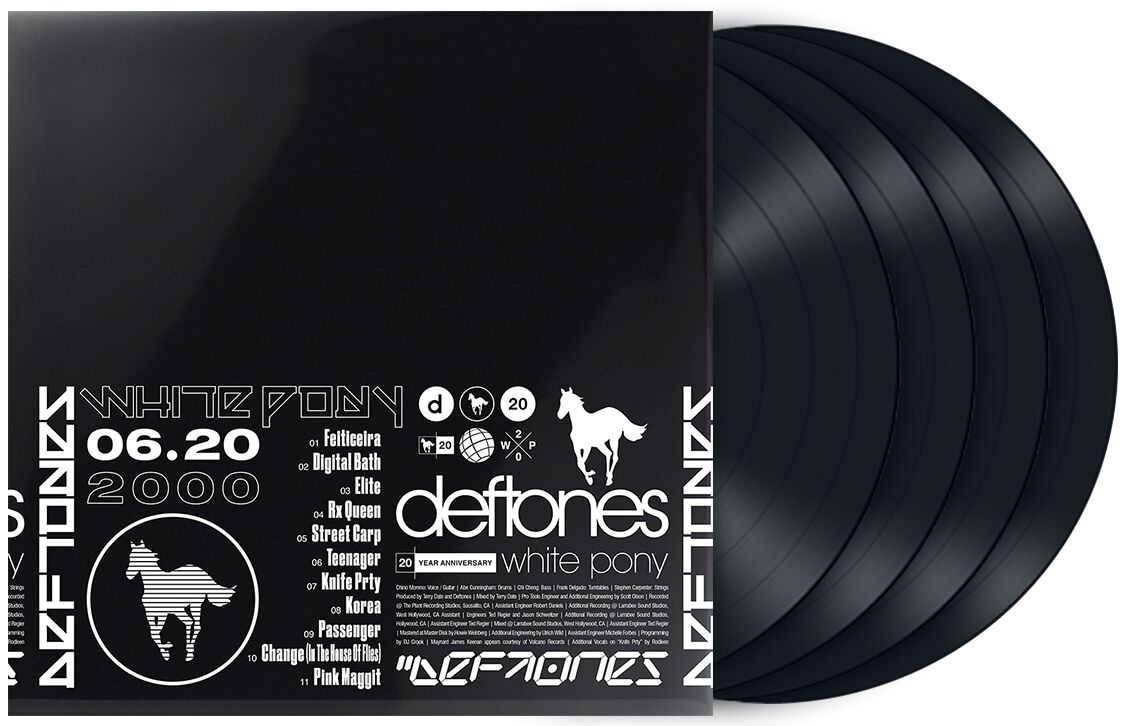 Deftones ‎– White Pony (4 xLP) (20th Anniversary Deluxe Edition)