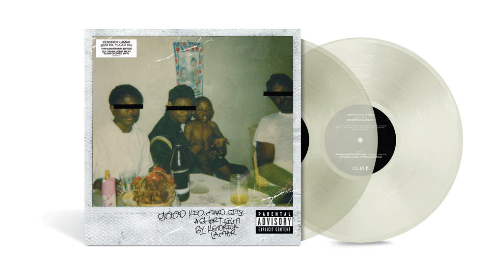 Kendrick Lamar - good kid, m.A.A.d city [2LP] (Milky Clear Translucent Vinyl, 10th Anniversary Edition, indie-retail exclusive)