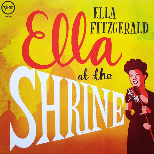 Ella Fitzgerald - Ella At The Shrine [LP] (Translucent Yellow Colored Vinyl, 45RPM, limited to 3000, RSD indie-retail exclusive