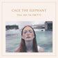 Cage The Elephant - Tell Me I'm Pretty (RSD Essential Custom Clear with White & Blue Smoky Swirls)