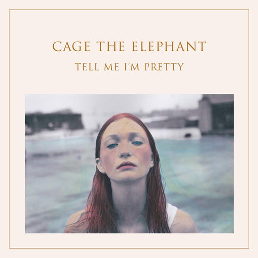 Cage The Elephant - Tell Me I'm Pretty (RSD Essential Custom Clear with White & Blue Smoky Swirls)