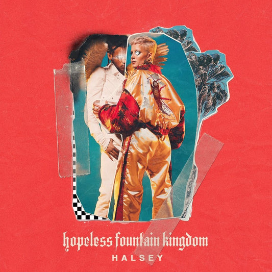 Halsey - Hopeless Fountain Kingdom (Cloudy Clear with Teal Splatter Vinyl)