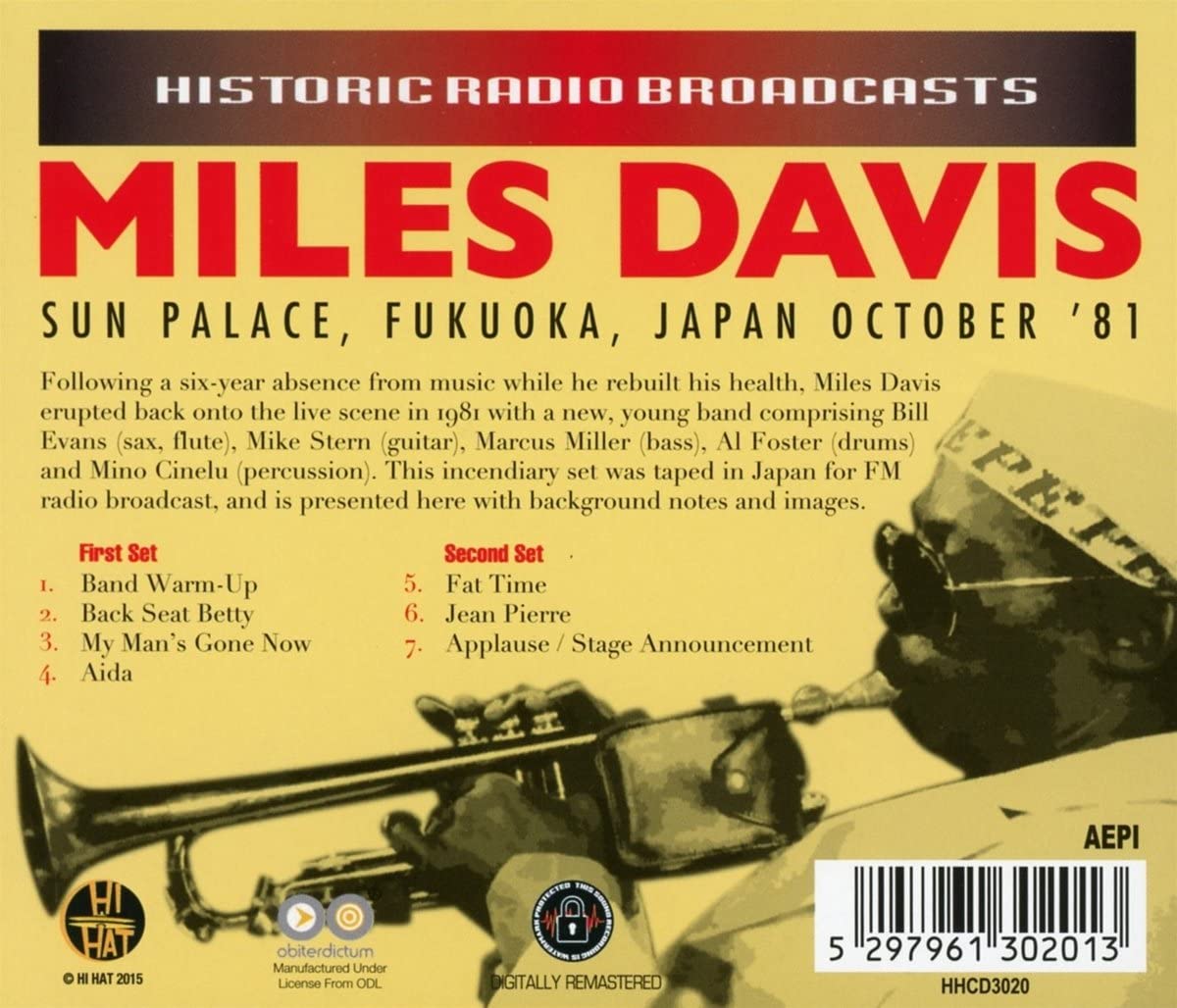 Miles Davis - Sun Palace, Fukuoka, Japan October '81
