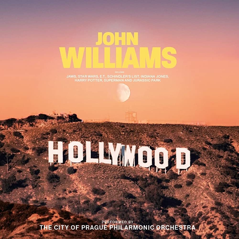 John Williams - Hollywood Story (2LP Red Vinyl, compilation of songs from famous films such as Harry Potter, Jaws, and Star Wars)