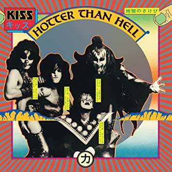 Kiss - Hotter Than Hell [LP] (German Pressing with unique KISS logo, Limited, 180 Gram, Back To Black series, import)