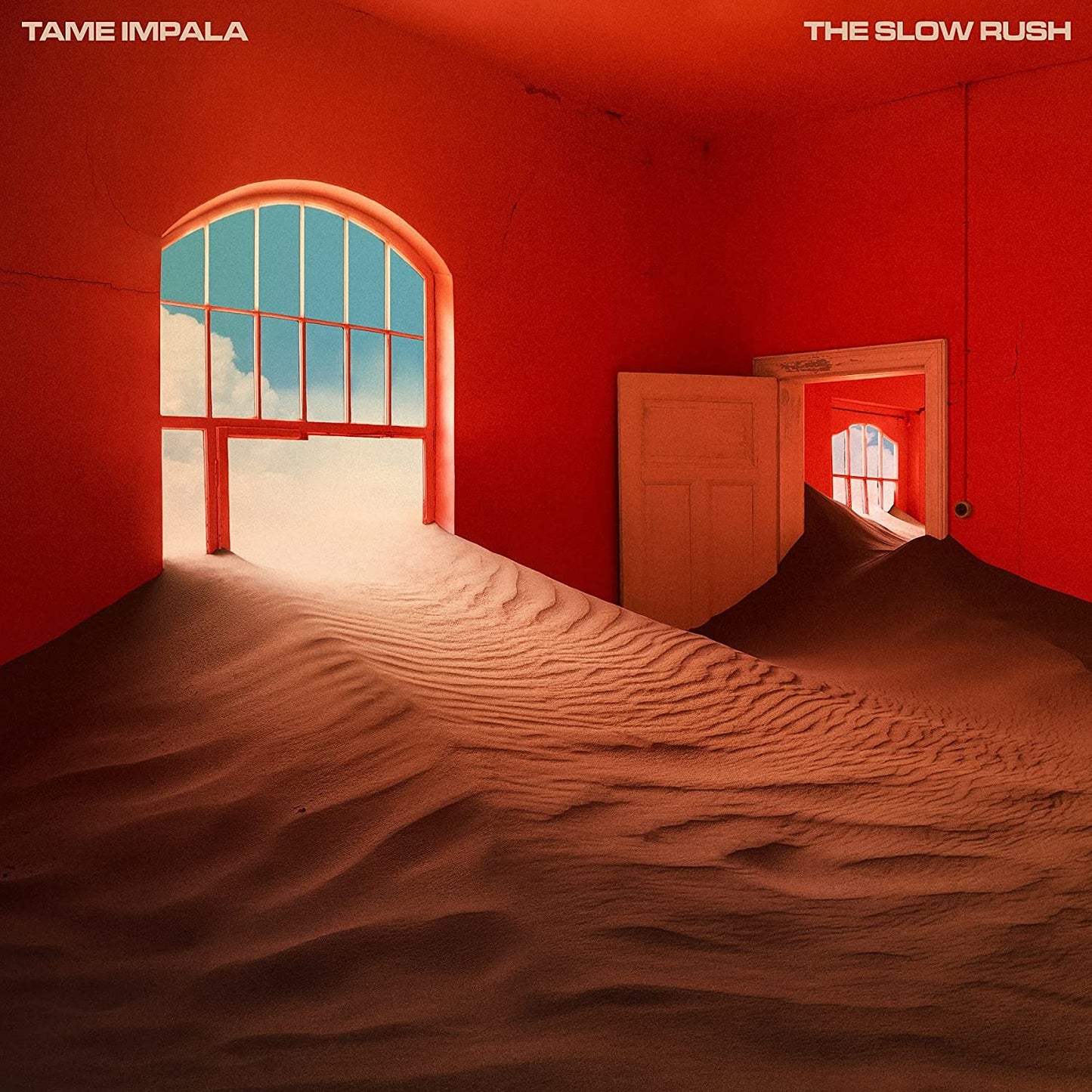 Tame Impala - The Slow Rush [4LP+7'] (2 Transparent Red Vinyl, Deluxe Boxset)