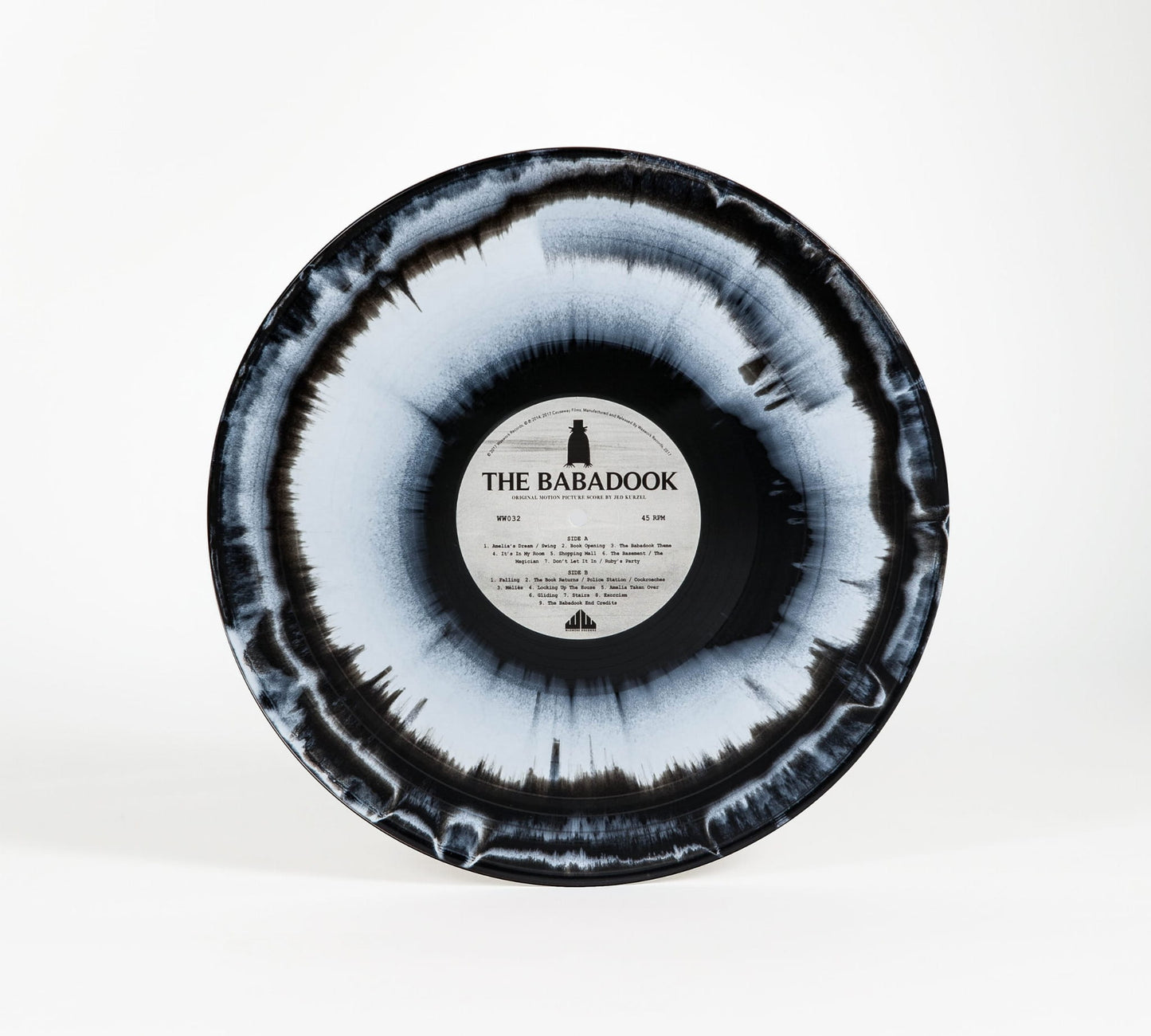 Jed Kurzel - Babadook (Black & White Swirl)