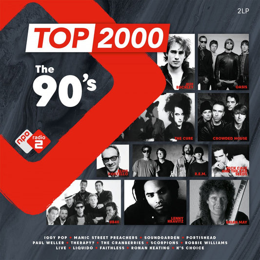 Various Artists - Top 2000-The 90's [2LP] (180 Gram Black Audiophile Vinyl, gatefold)