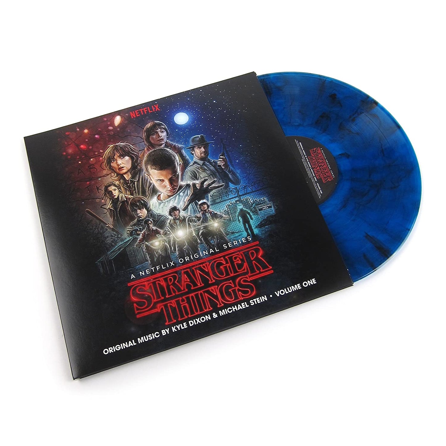 Kyle Dixon & Michael Stein - Stranger Things Vol.1 (Upside Down Blue Colored Vinyl)