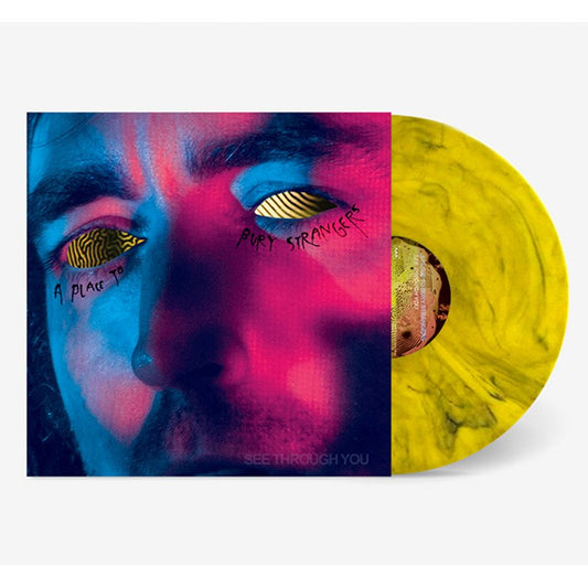 A Place To Bury Strangers - See Through You [LP] (Yellow with Black Marble Vinyl, die cut cover, indie-retail exclusive)