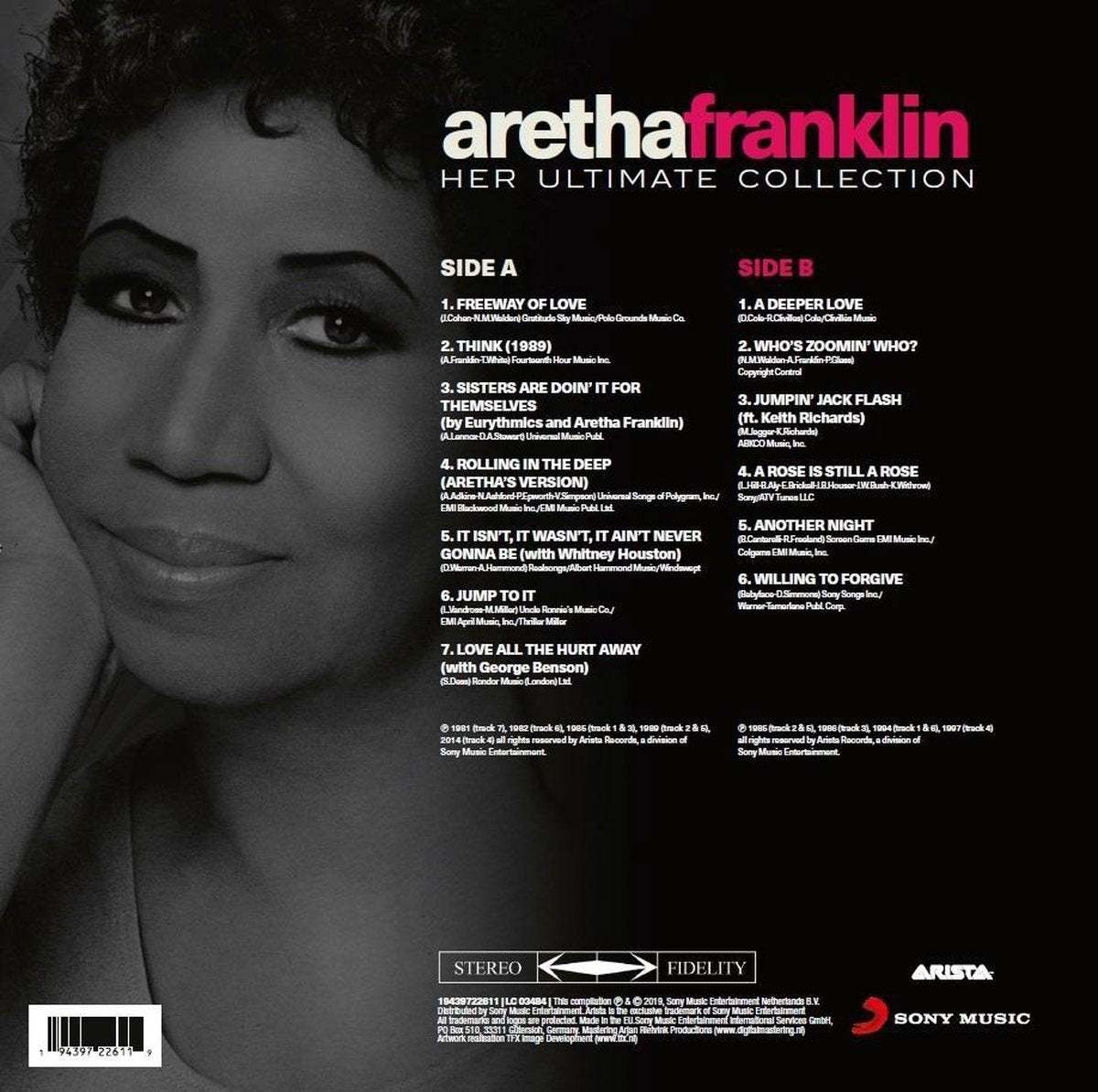 Aretha Franklin ‎– Her Ultimate Collection