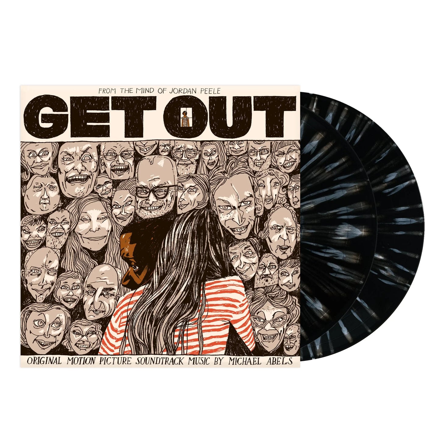 Michael Abels - Get Out (Black And White Splatter)