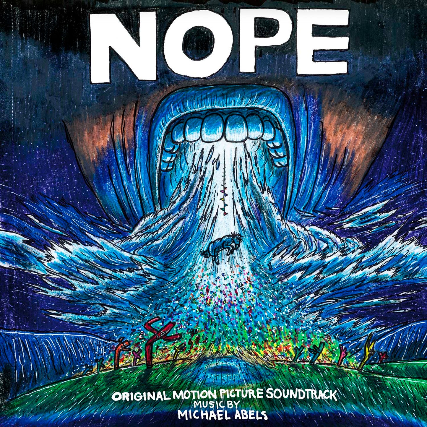 Michael Abels - Nope (Blue/Yellow Splatter Vinyl)