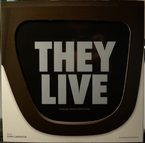 John Carpenter/Alan Howarth - They Live (Soundtrack) (Black & White Galaxy Vinyl, limited, indie-retail exclusive)
